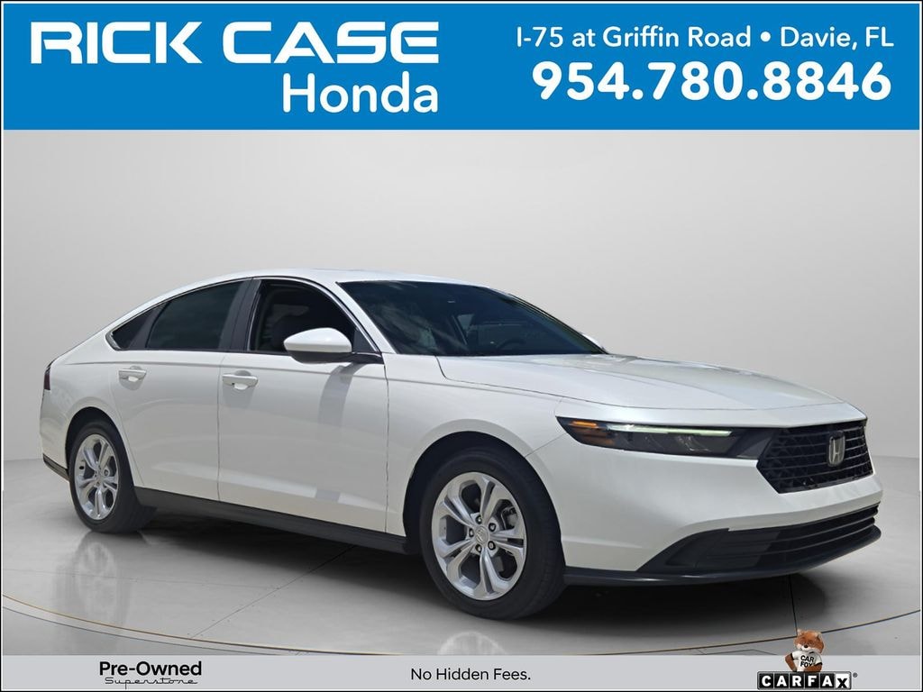 Used 2025 Honda Accord LX Sedan