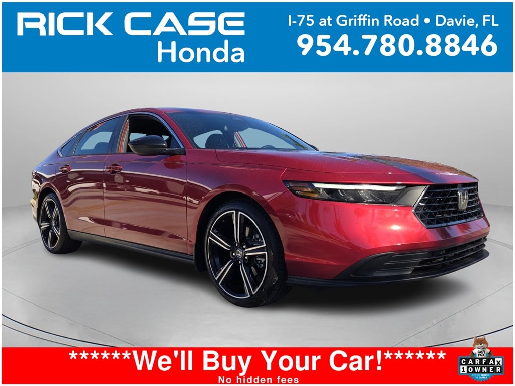 Certified 2023 Honda Accord Hybrid Sport Sedan