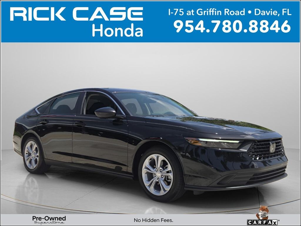 Certified 2025 Honda Accord LX Sedan