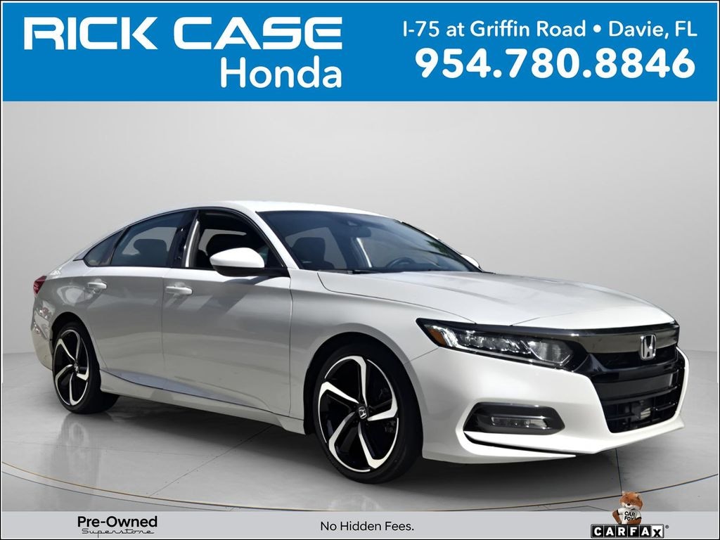 Certified 2020 Honda Accord Sport Sedan