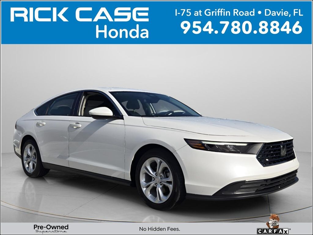 Certified 2024 Honda Accord LX Sedan