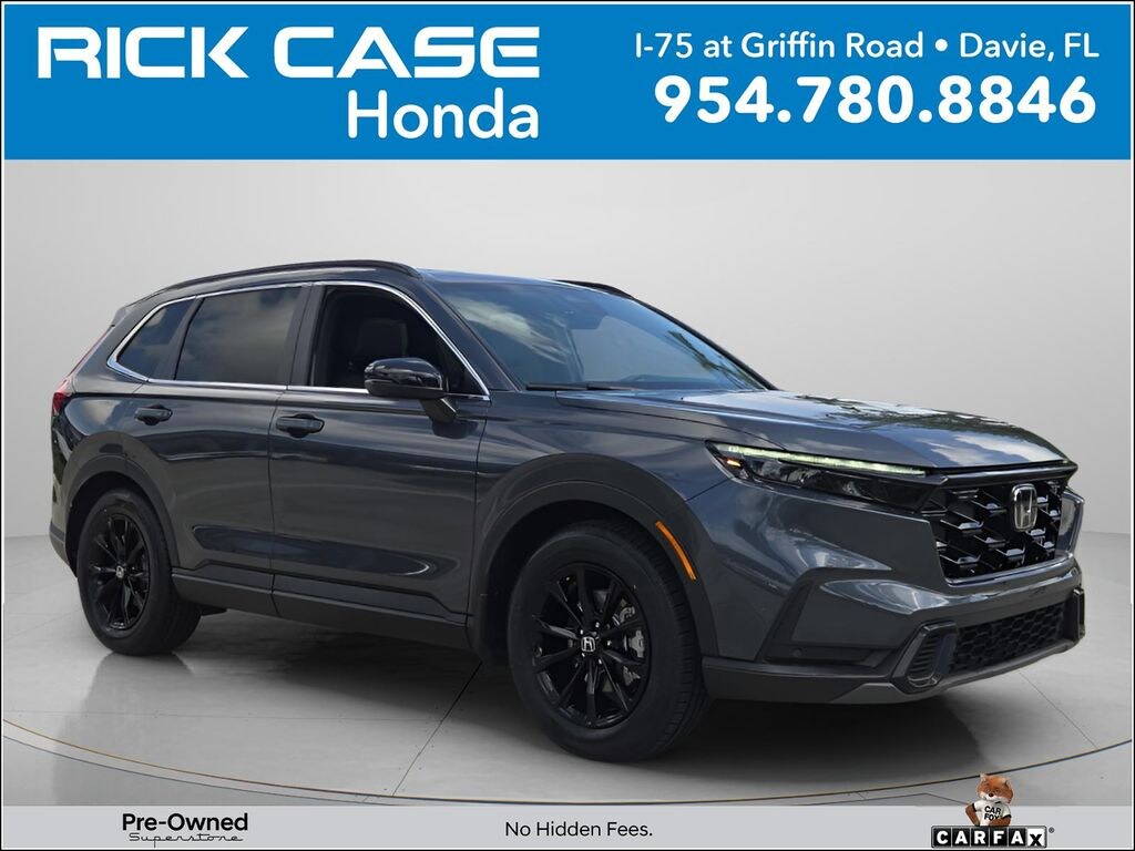 Certified 2025 Honda CR-V Hybrid Sport-L SUV