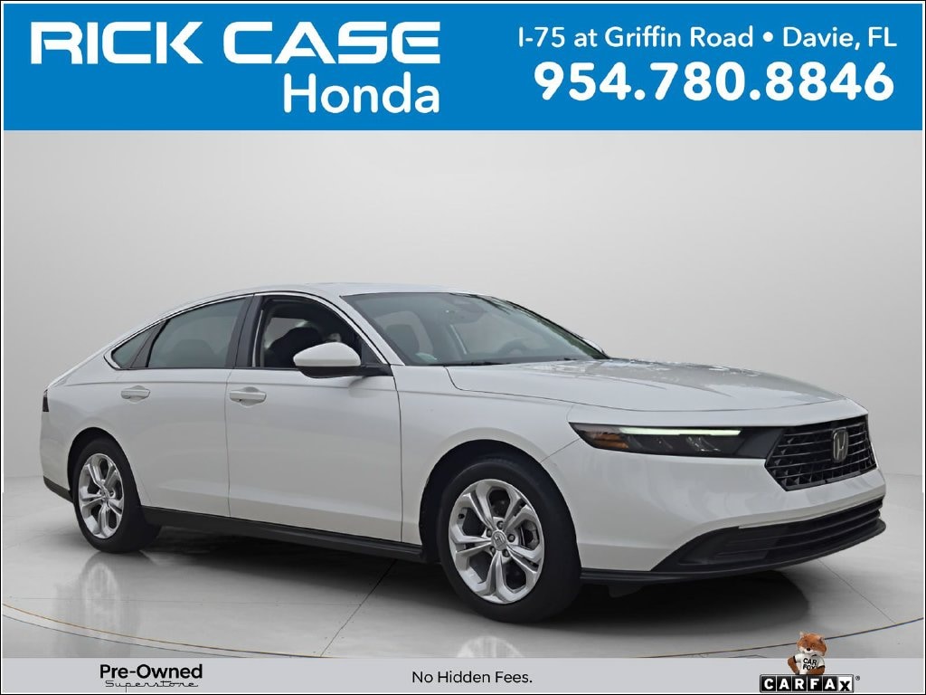 Certified 2025 Honda Accord LX Sedan