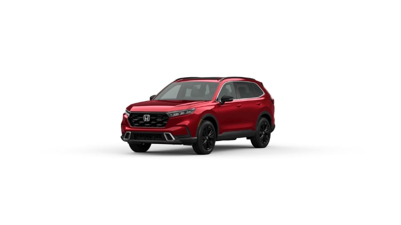 2024 Honda CR-V Radiant Red Metallic at Rick Case Honda Davie