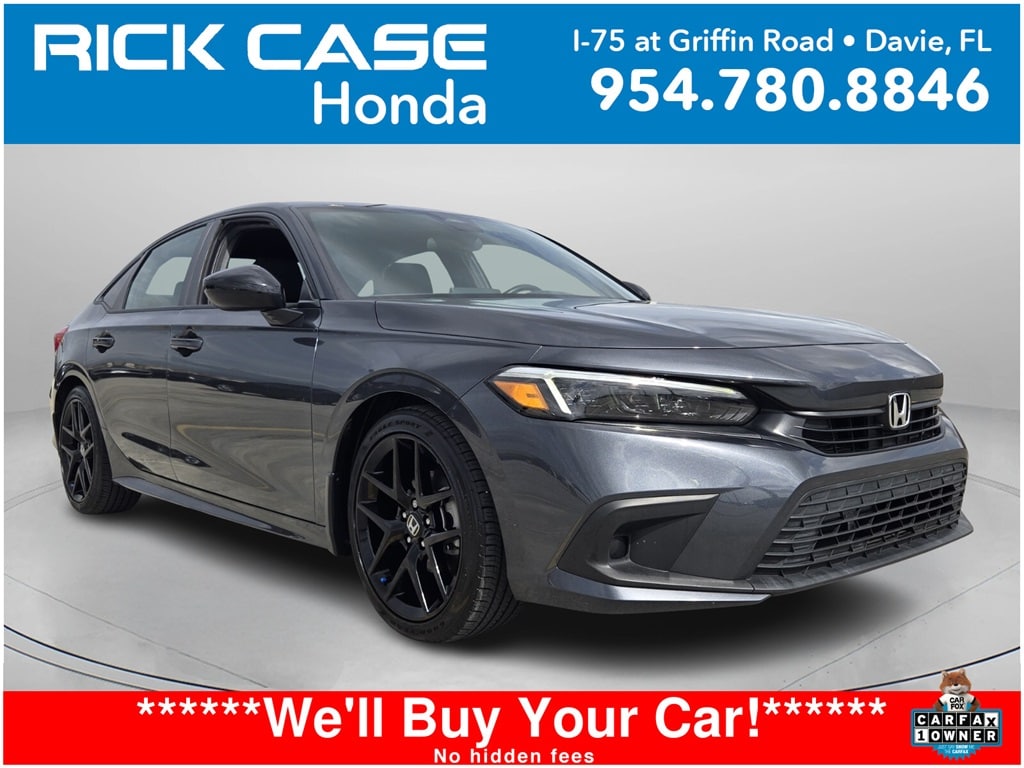 Certified 2024 Honda Civic Sport Sedan