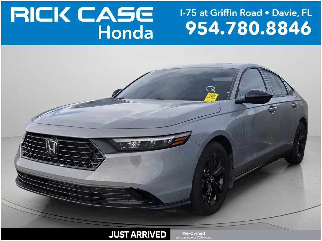 Used 2025 Honda Accord SE Sedan
