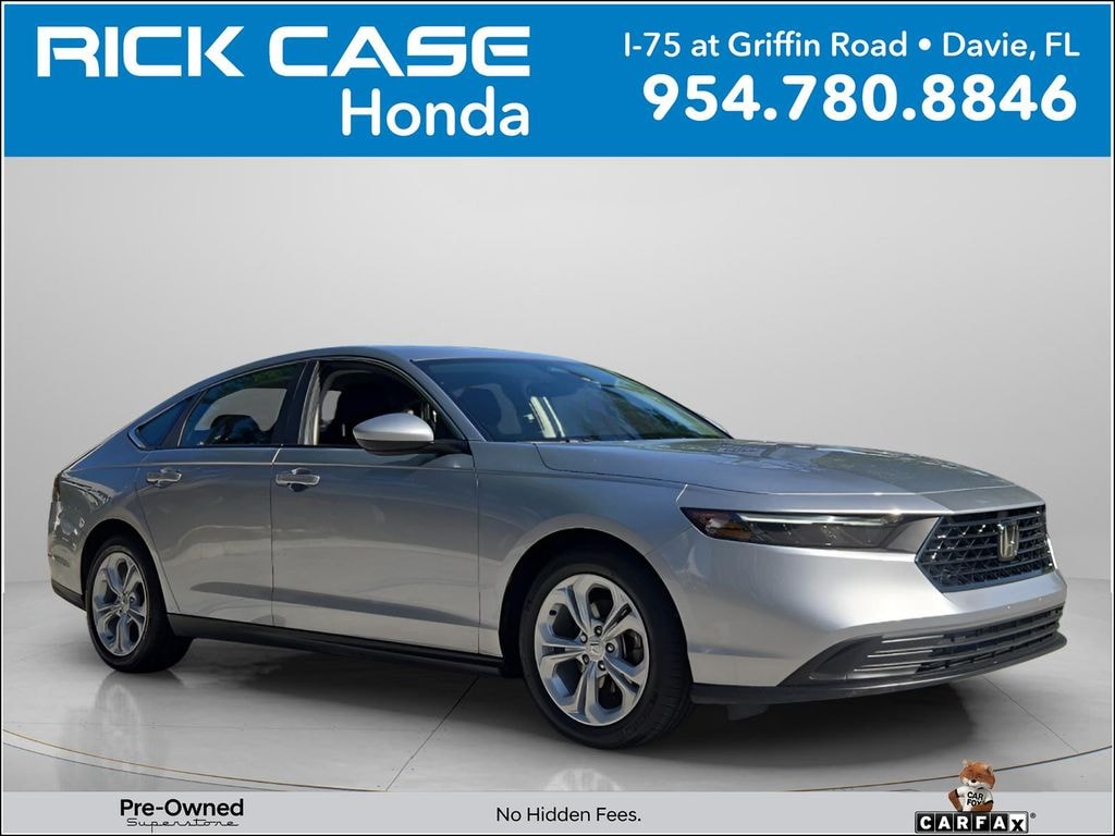 Certified 2025 Honda Accord LX Sedan