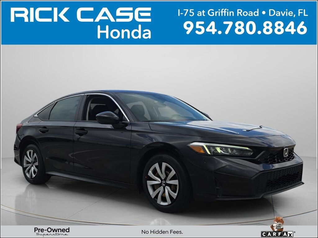 Used 2025 Honda Civic LX Sedan