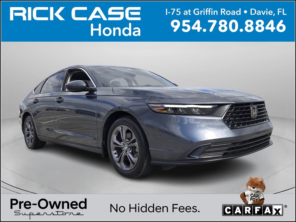 Used 2024 Honda Accord EX Sedan