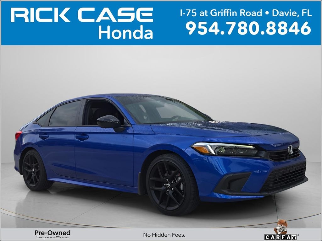 Certified 2024 Honda Civic Sport Sedan