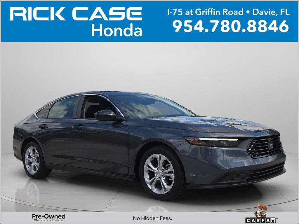 Certified 2024 Honda Accord LX Sedan