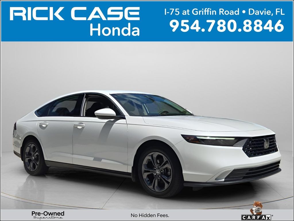 Certified 2024 Honda Accord EX Sedan