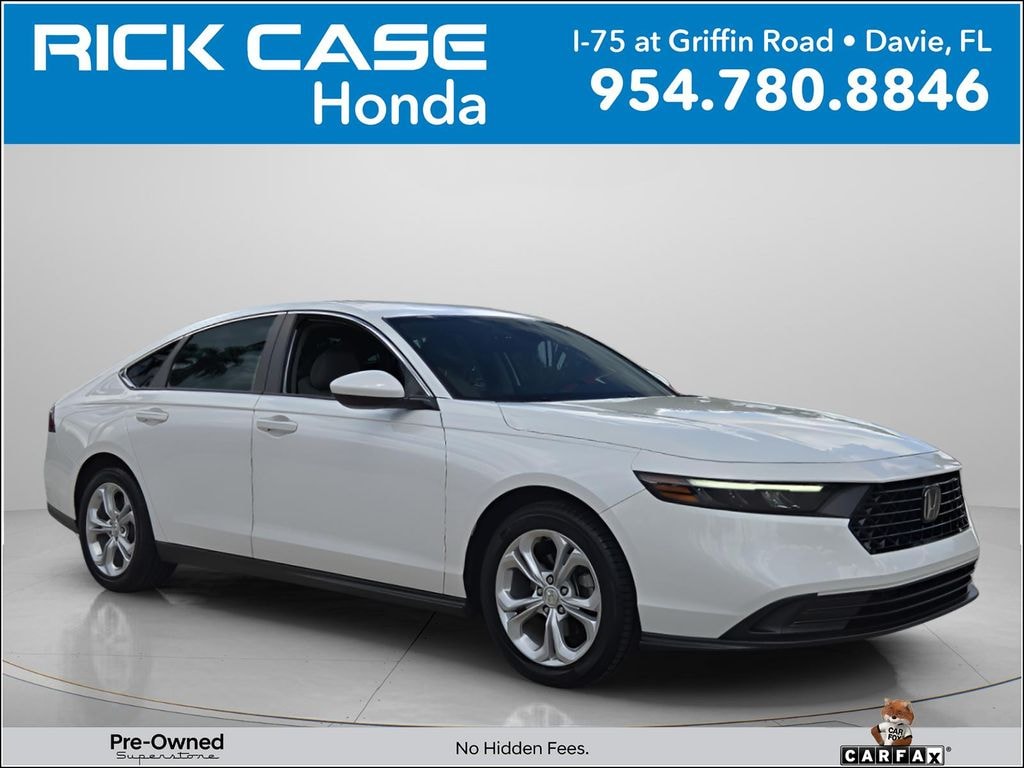 Certified 2024 Honda Accord LX Sedan