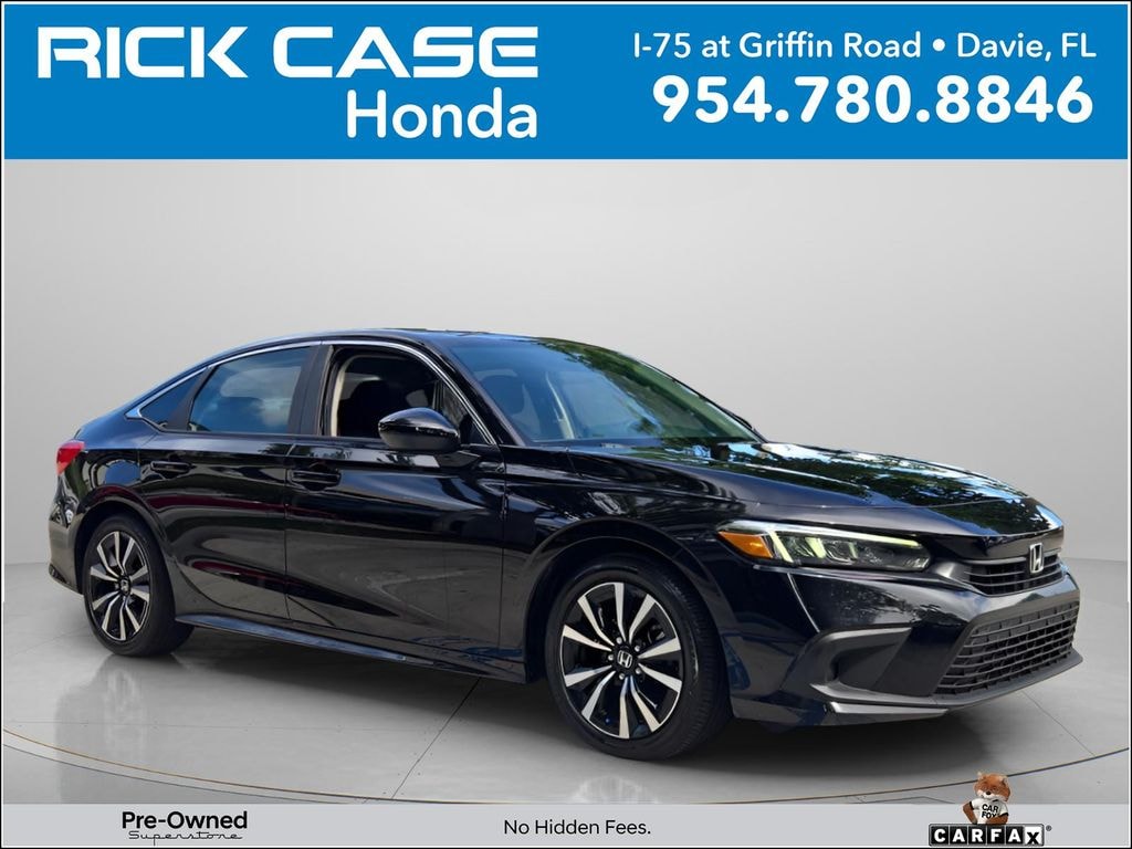 Certified 2024 Honda Civic EX Sedan