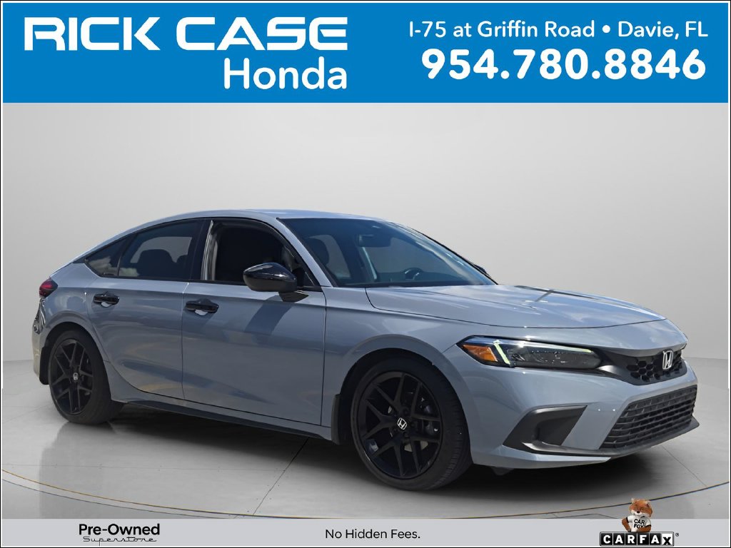 Certified 2024 Honda Civic Sport Hatchback