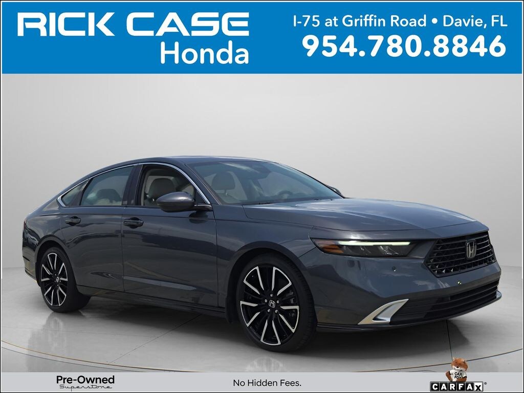 Certified 2023 Honda Accord Hybrid Touring Sedan