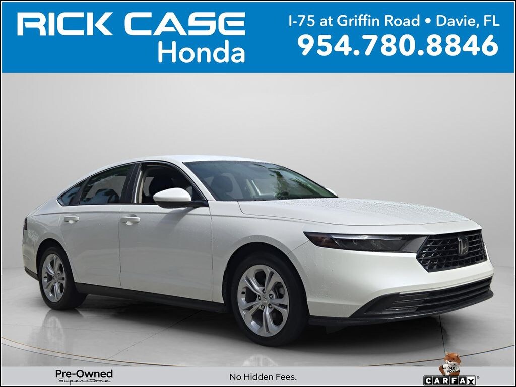 Certified 2025 Honda Accord LX Sedan
