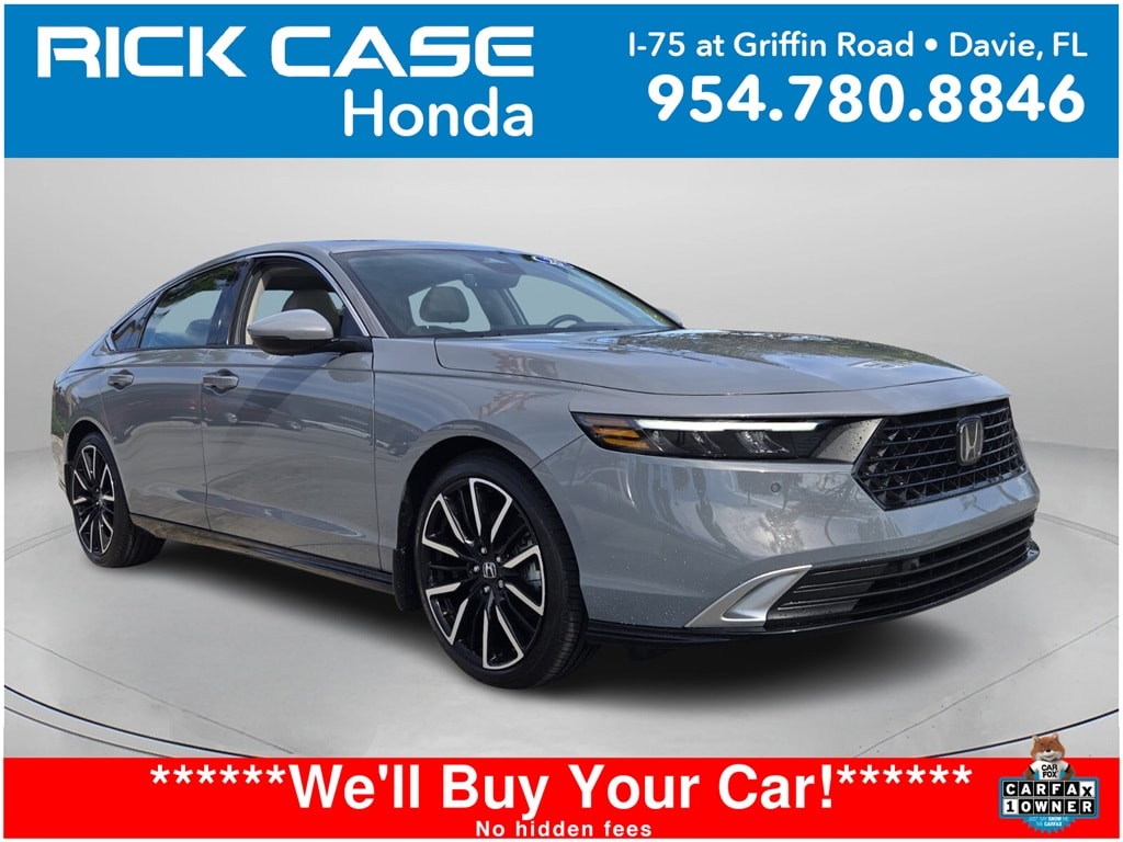 Used 2025 Honda Accord Hybrid Touring Sedan
