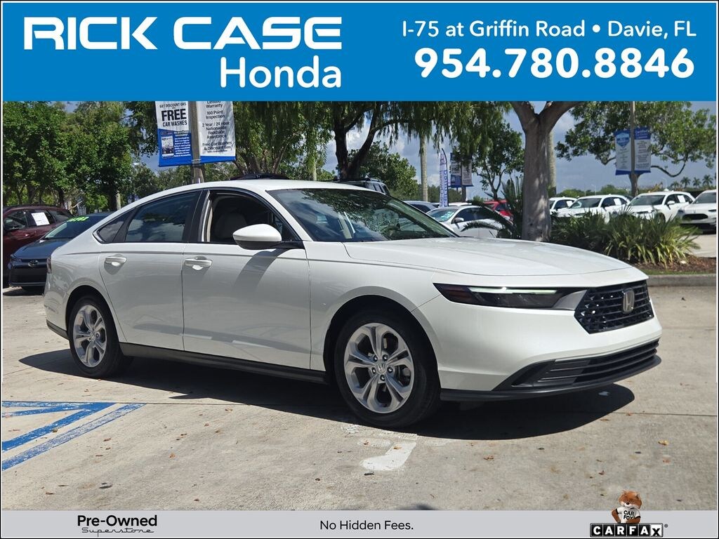 Used 2025 Honda Accord LX Sedan