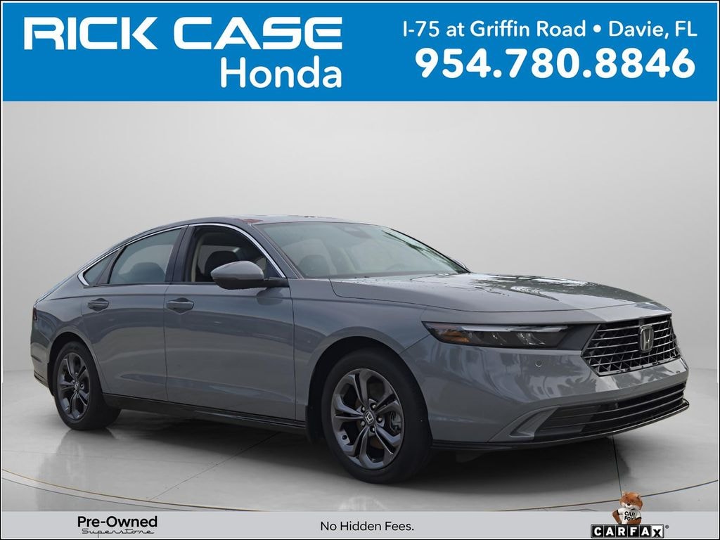 Used 2024 Honda Accord Hybrid EX-L Sedan
