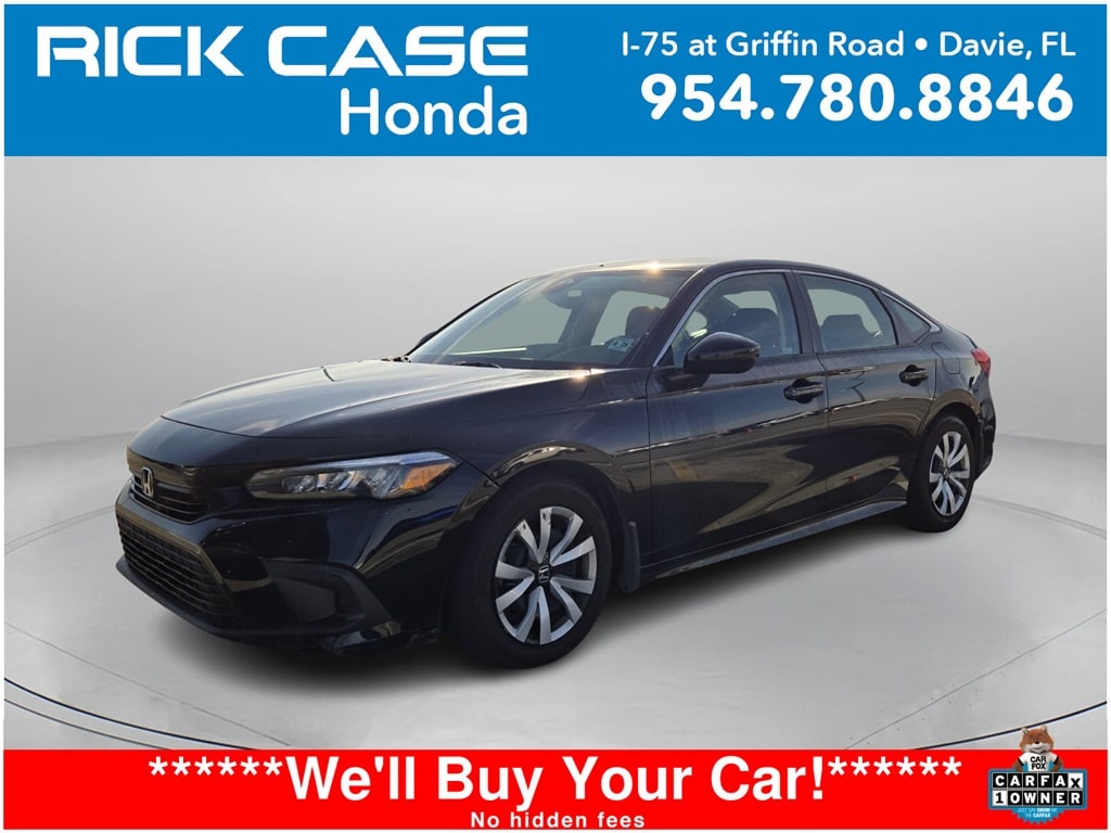 Certified 2024 Honda Civic LX Sedan