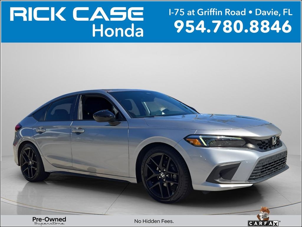 Certified 2023 Honda Civic Sport Hatchback