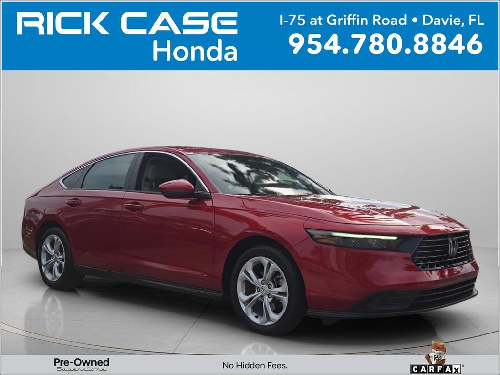 Used 2025 Honda Accord LX Sedan