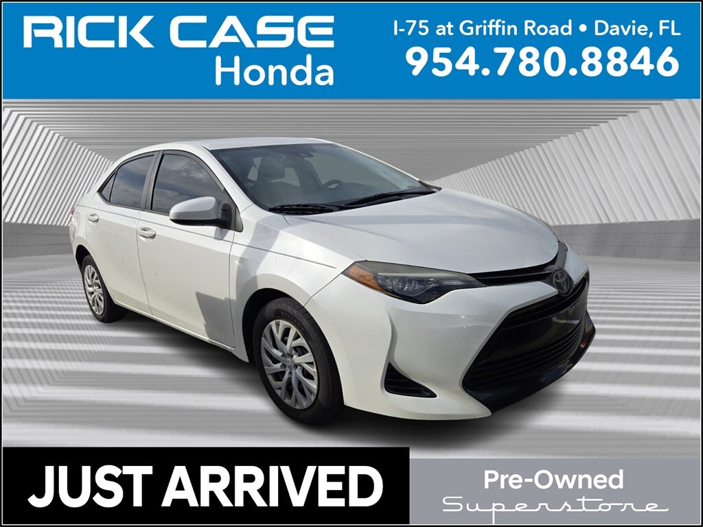 Used 2019 Toyota Corolla L Sedan