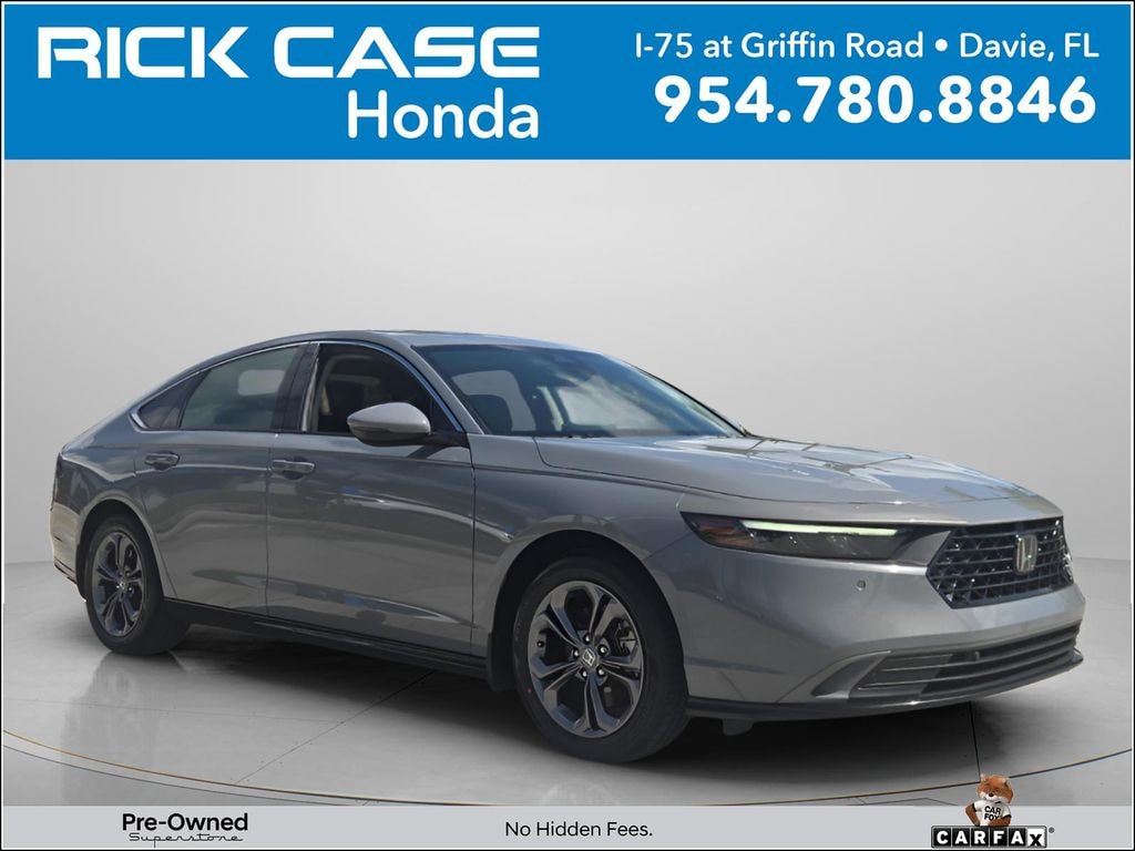 Certified 2024 Honda Accord Hybrid EX-L Sedan