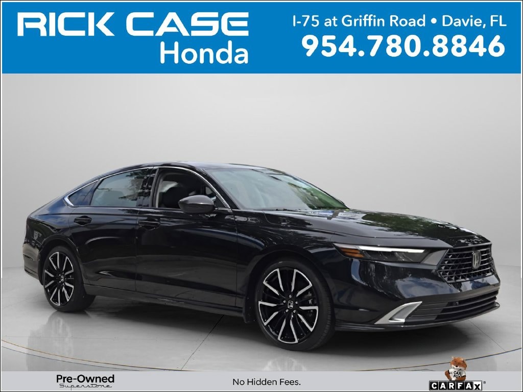 Certified 2025 Honda Accord Hybrid Touring Sedan