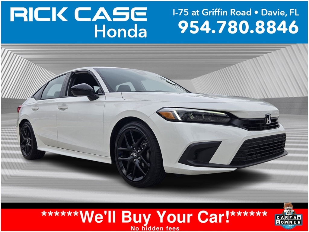 Used 2022 Honda Civic Sport Sedan