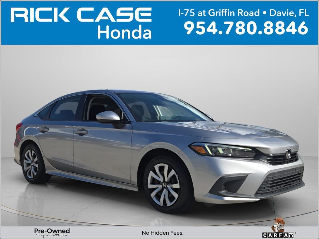 Certified 2024 Honda Civic LX Sedan