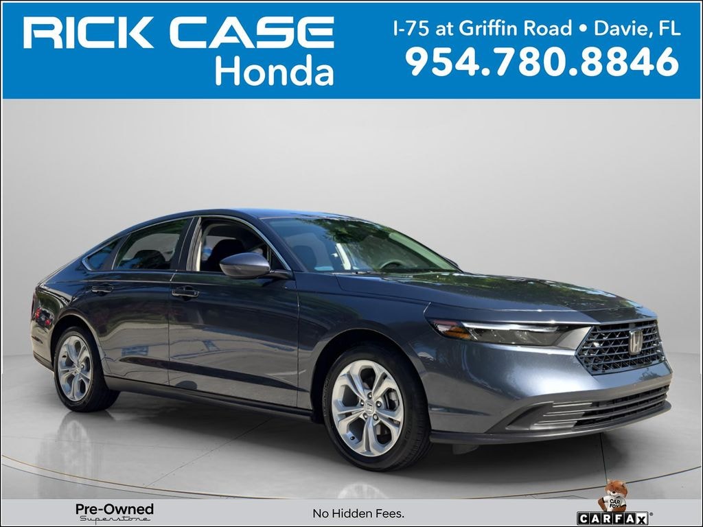 Certified 2025 Honda Accord LX Sedan