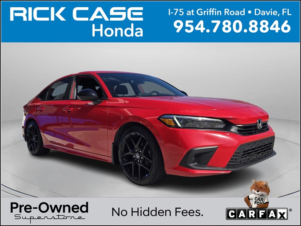 Certified 2023 Honda Civic Sport Sedan