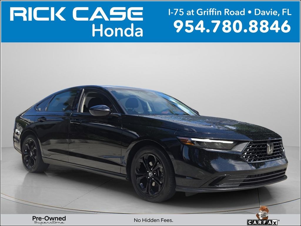 Certified 2025 Honda Accord SE Sedan