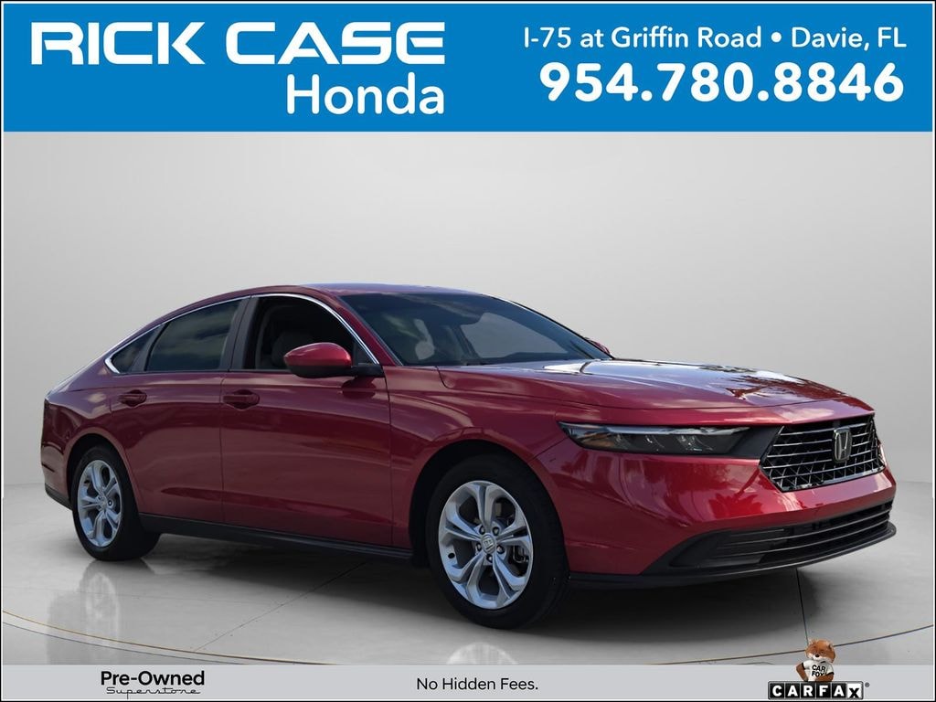 Certified 2024 Honda Accord LX Sedan