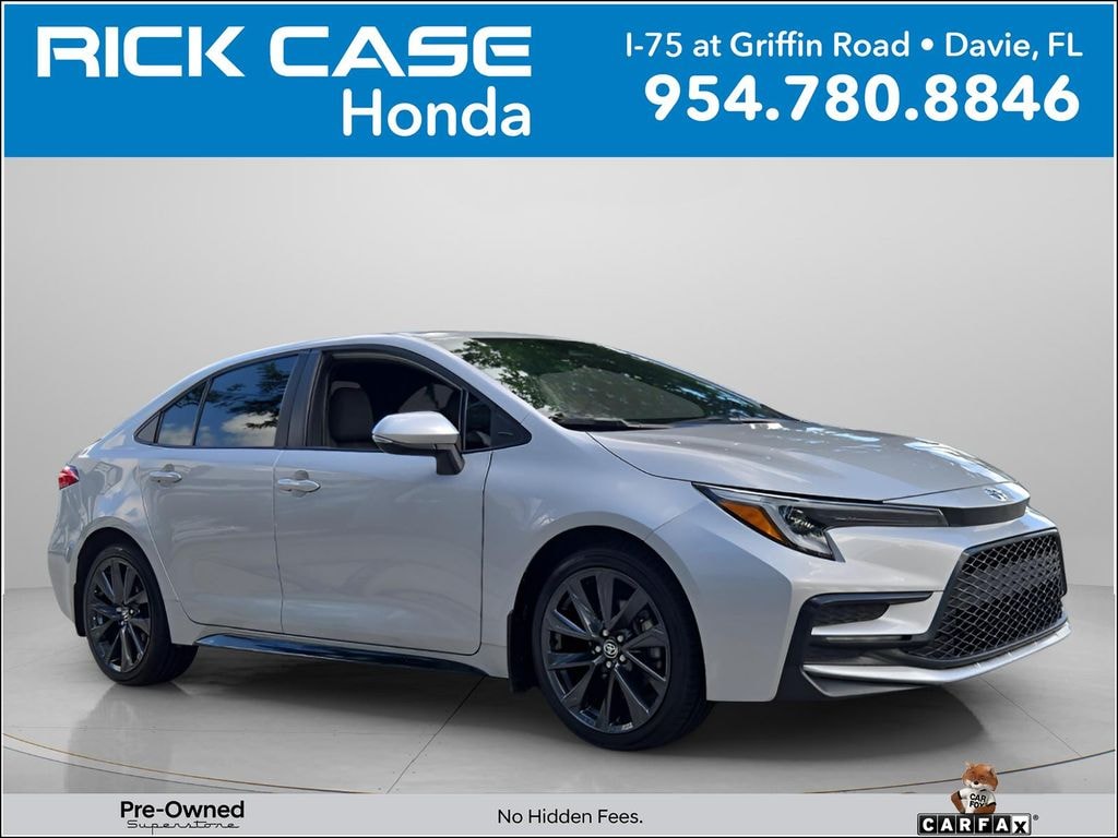 Used 2025 Toyota Corolla SE Sedan