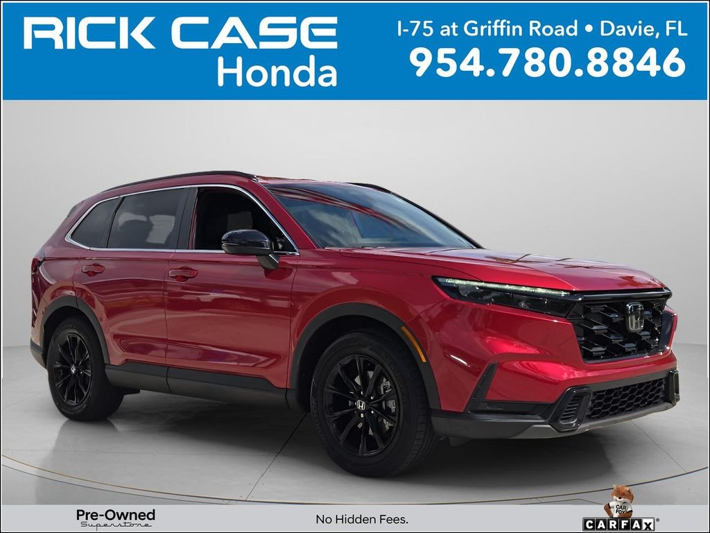 Certified 2025 Honda CR-V Hybrid Sport-L SUV