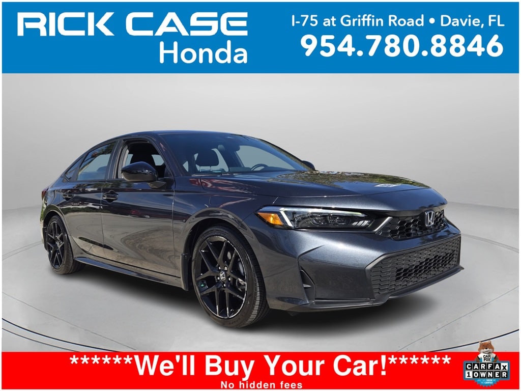 Certified 2025 Honda Civic Sport Sedan
