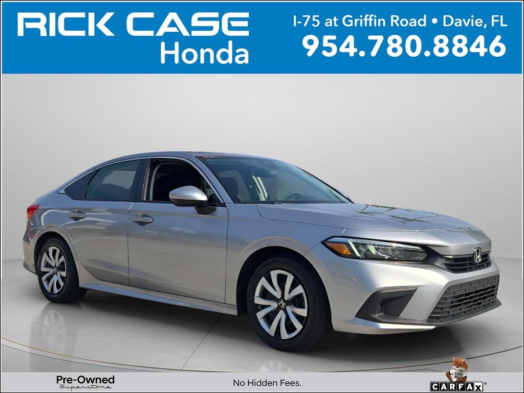 Certified 2024 Honda Civic LX Sedan