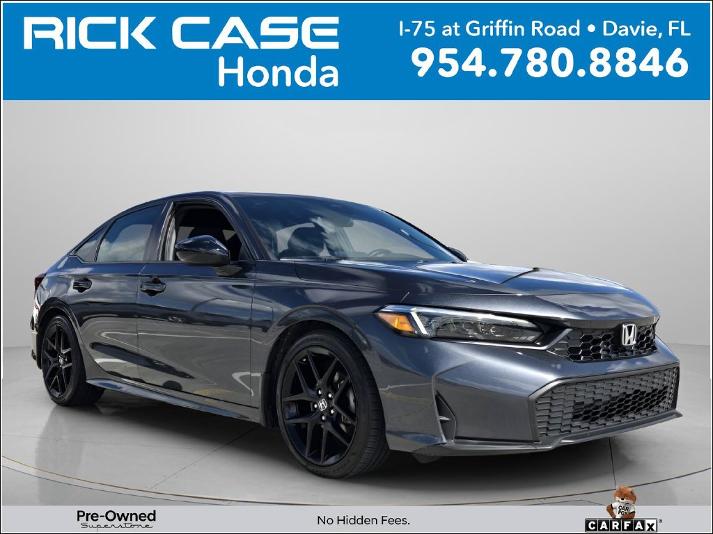 Certified 2025 Honda Civic Sport Sedan