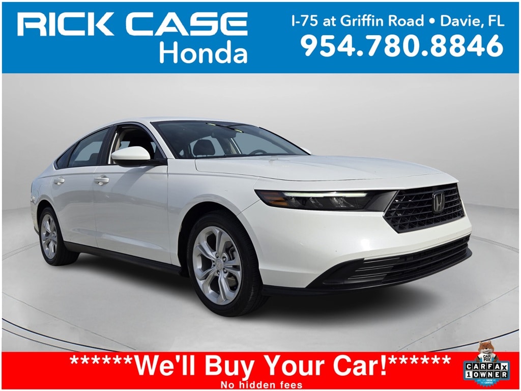 Certified 2024 Honda Accord LX Sedan