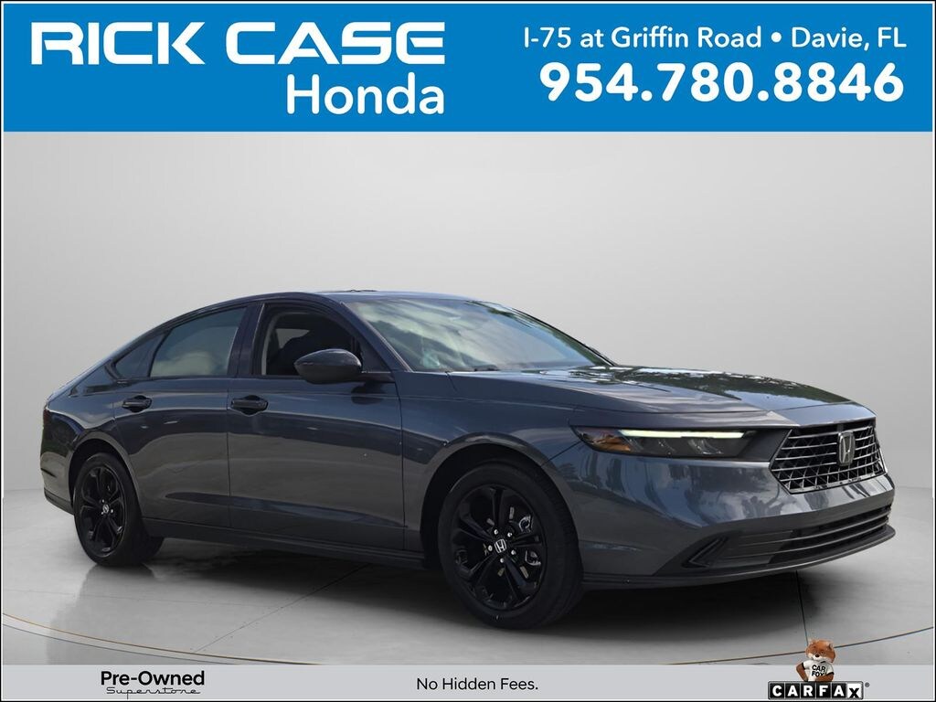 Certified 2025 Honda Accord SE Sedan