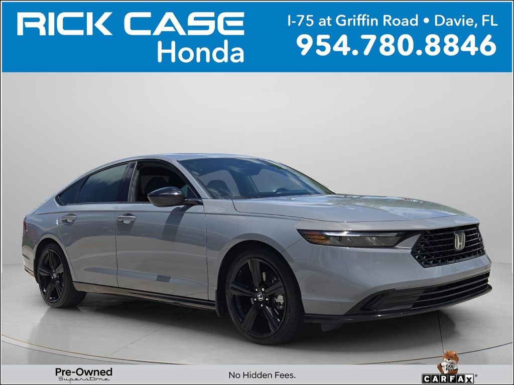 Used 2025 Honda Accord Hybrid Sport-L Sedan