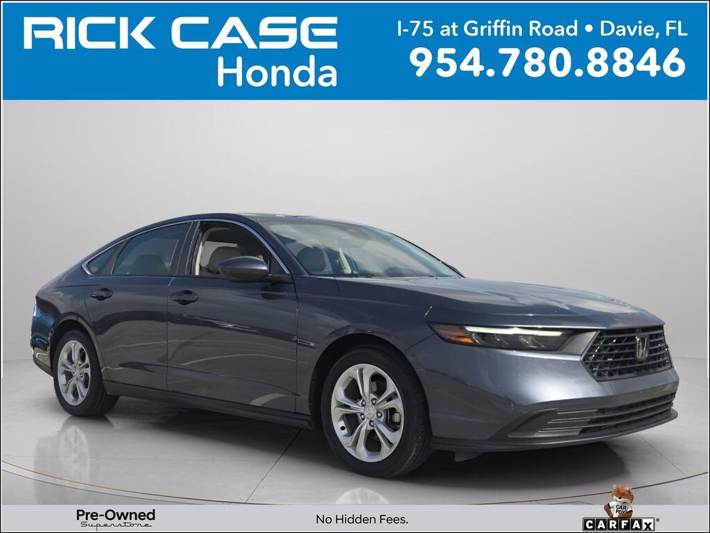 Certified 2024 Honda Accord LX Sedan