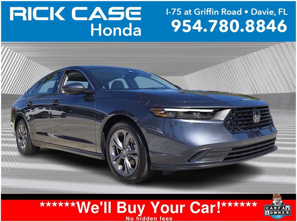 Certified 2024 Honda Accord EX Sedan