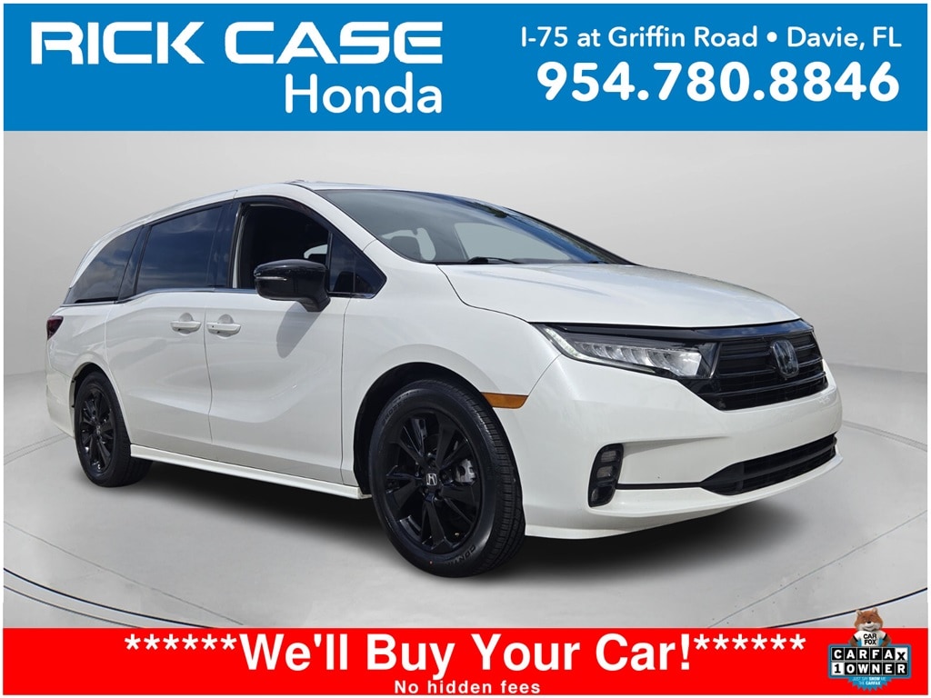 Certified 2023 Honda Odyssey Sport Minivan/Van