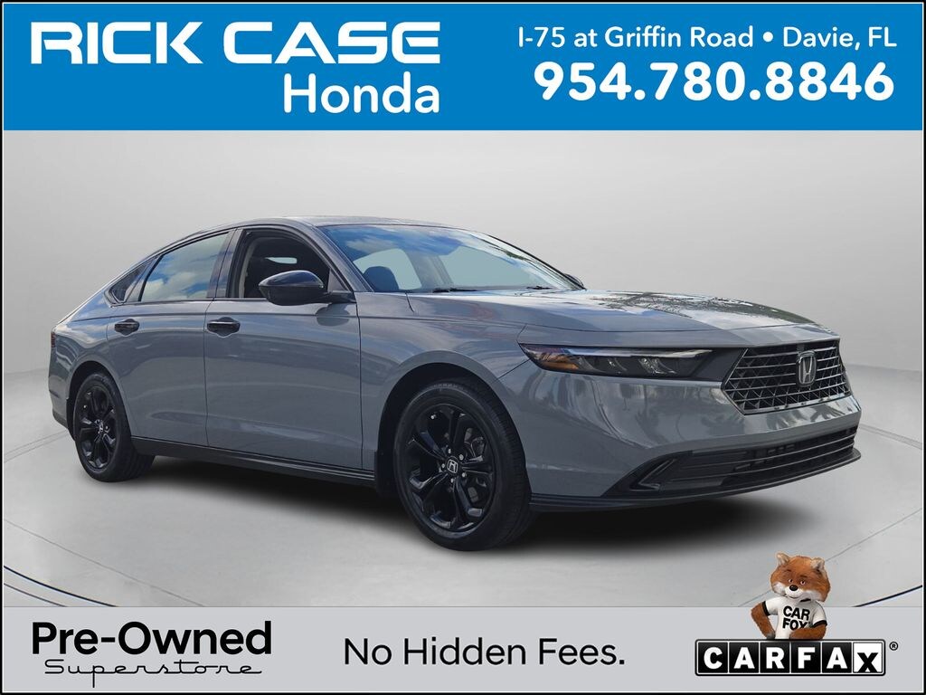 Used 2025 Honda Accord SE Sedan