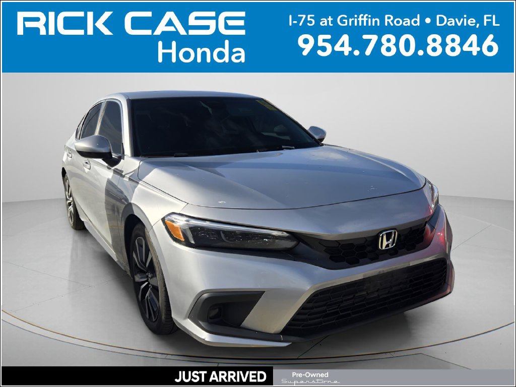 Certified 2024 Honda Civic EX-L Hatchback