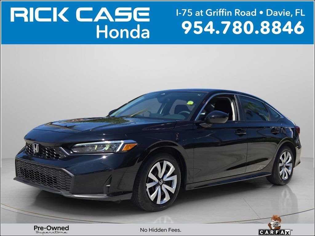 Used 2025 Honda Civic LX Sedan